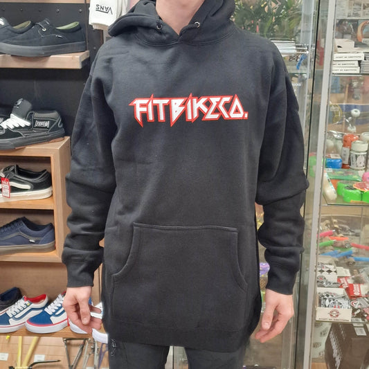 Fit Bike Co Clothing & Shoes Fit Bike Co Heavy Metal Heavyweight Hoody Black