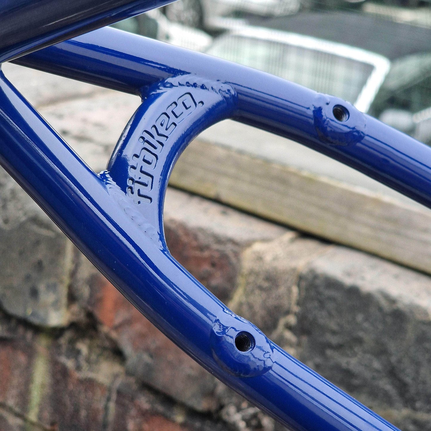 Fit Bike Co BMX Parts Fit Bike Co Mixtape V3 Emerson Morgan Frame Navy Blue