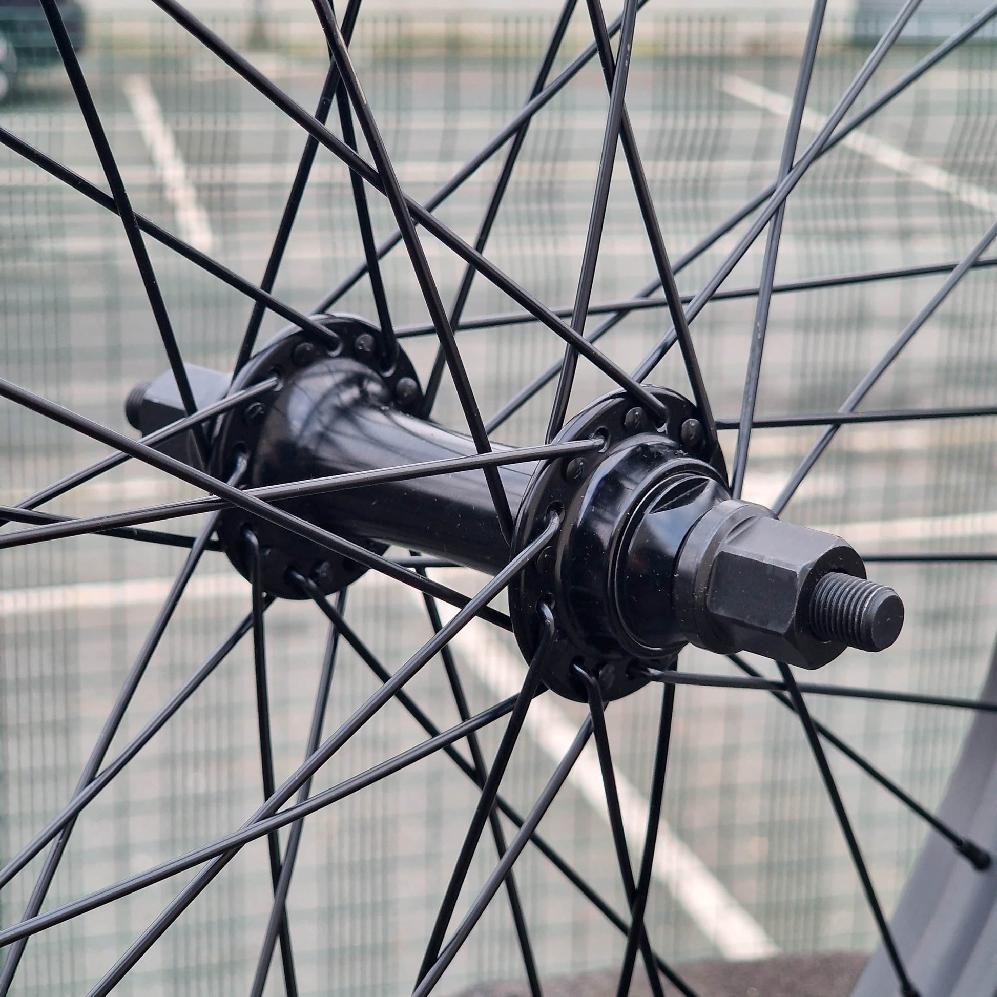 Fit Bike Co BMX Parts Fit Bike Co OEM Sealed 20 Inch Cassette Wheelset Pair Black