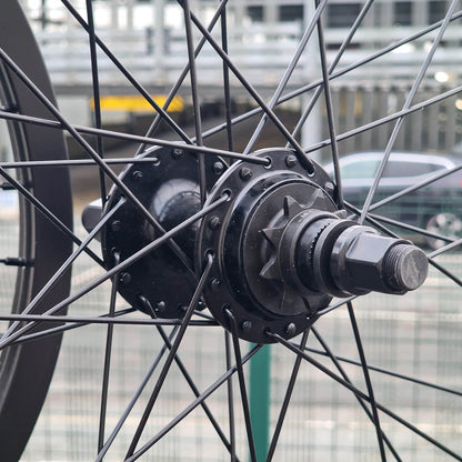 Fit Bike Co BMX Parts Fit Bike Co OEM Sealed 20 Inch Cassette Wheelset Pair Black