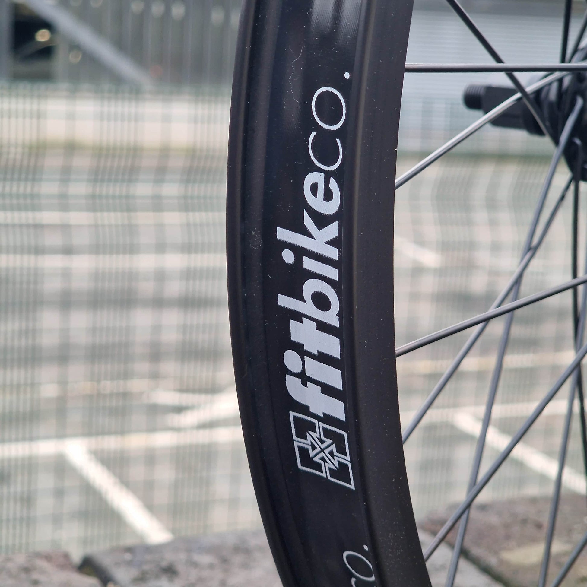 Fit Bike Co BMX Parts Fit Bike Co OEM Sealed 20 Inch Cassette Wheelset Pair Black