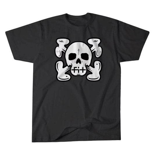 Fit Bike Co Clothing & Shoes Fit Bike Co Skull T-shirt Black
