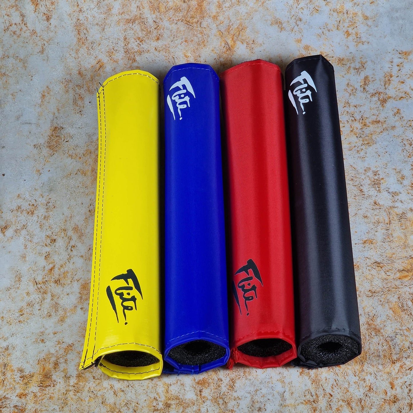 Flite Old School BMX Flite Old School BMX 3 Piece Pad Set with 80's Logo