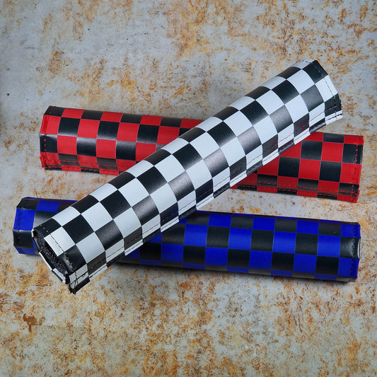 Flite Old School BMX Flite Old School BMX 3 Piece Straight Pad Set Checkers