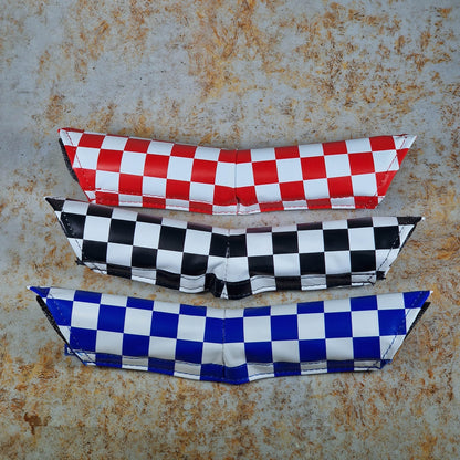 Flite Old School BMX Flite Old School BMX 3 Piece V-bar Pad Set Checkers