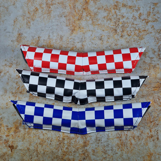 Flite Old School BMX Flite Old School BMX 3 Piece V-bar Pad Set Checkers