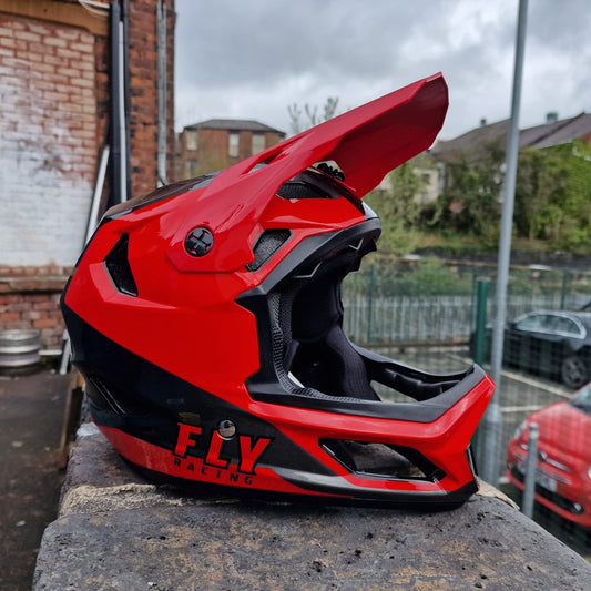 Fly Racing BMX Racing Fly Racing Rayce Helmet Red / Black