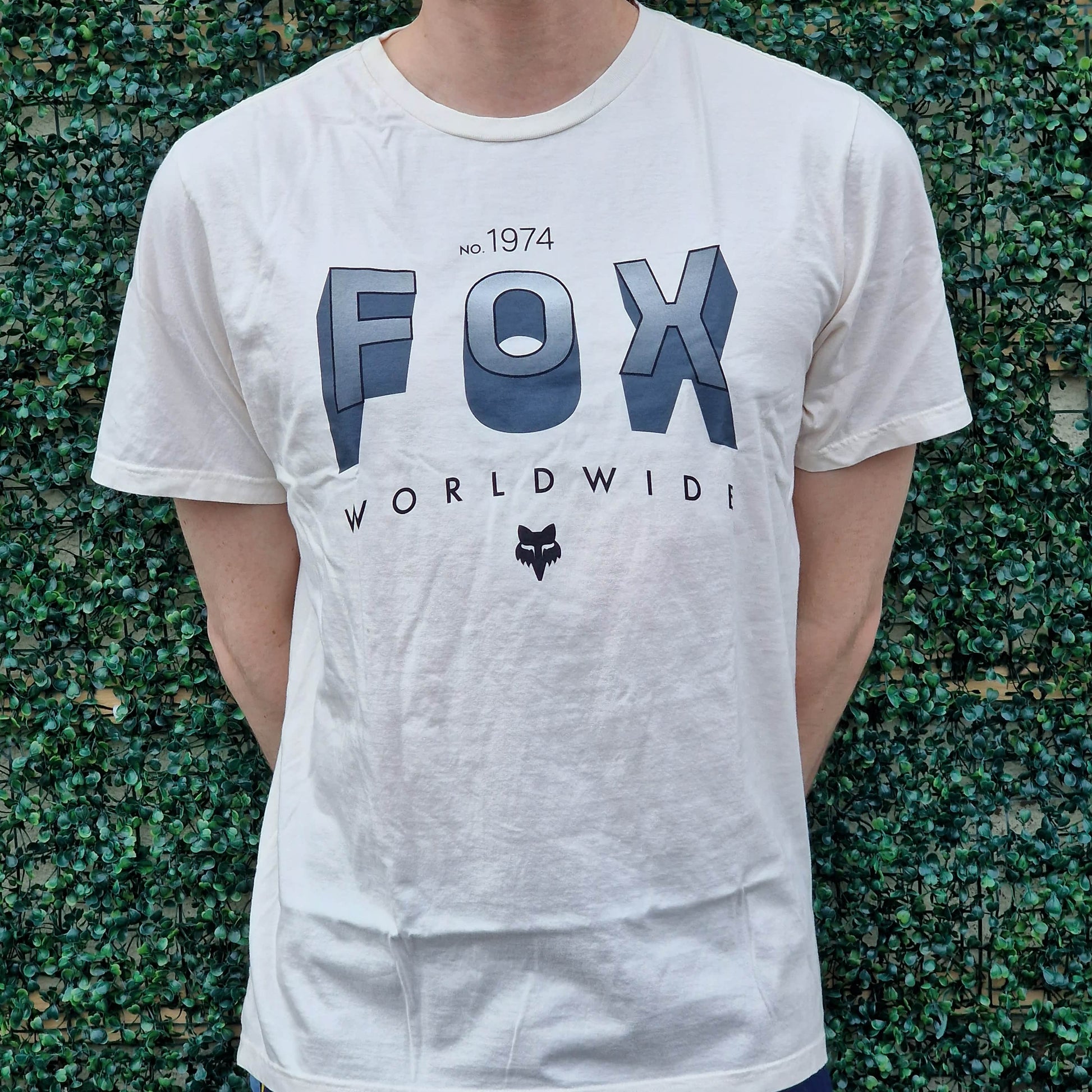 Fox Racing Clothing & Shoes Fox Racing 195 Orig T-shirt Off White