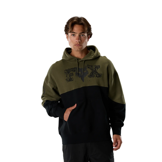 Fox Racing Clothing & Shoes Fox Racing Abyss Pullover Hoody Olive Green