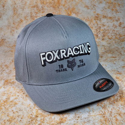 Fox Racing Clothing & Shoes Fox Racing Bold Flexfit Cap Pewter Grey