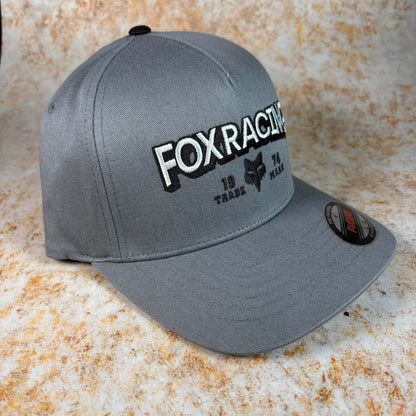 Fox Racing Clothing & Shoes Fox Racing Bold Flexfit Cap Pewter Grey