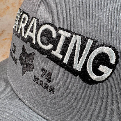 Fox Racing Clothing & Shoes Fox Racing Bold Flexfit Cap Pewter Grey