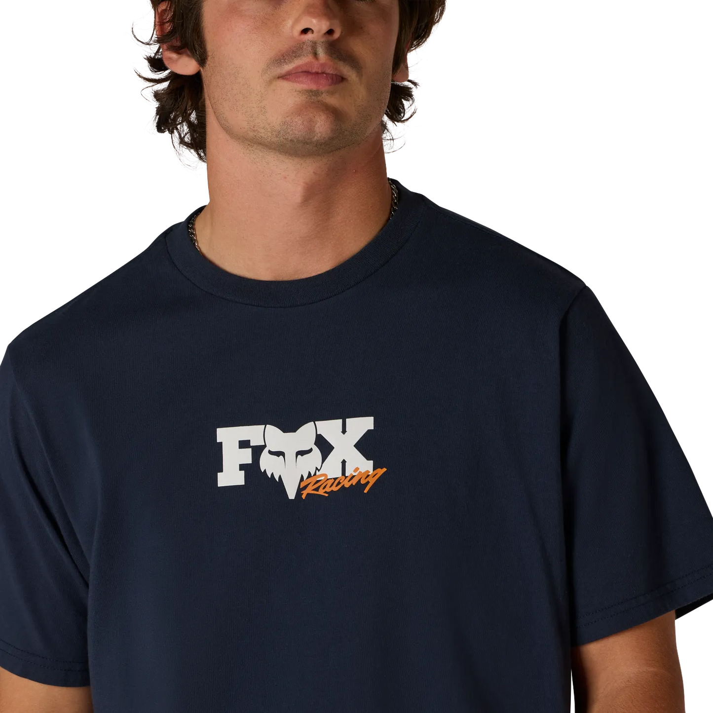 Fox Racing Clothing & Shoes Fox Racing Checker 195 Original T-shirt Off Midnight