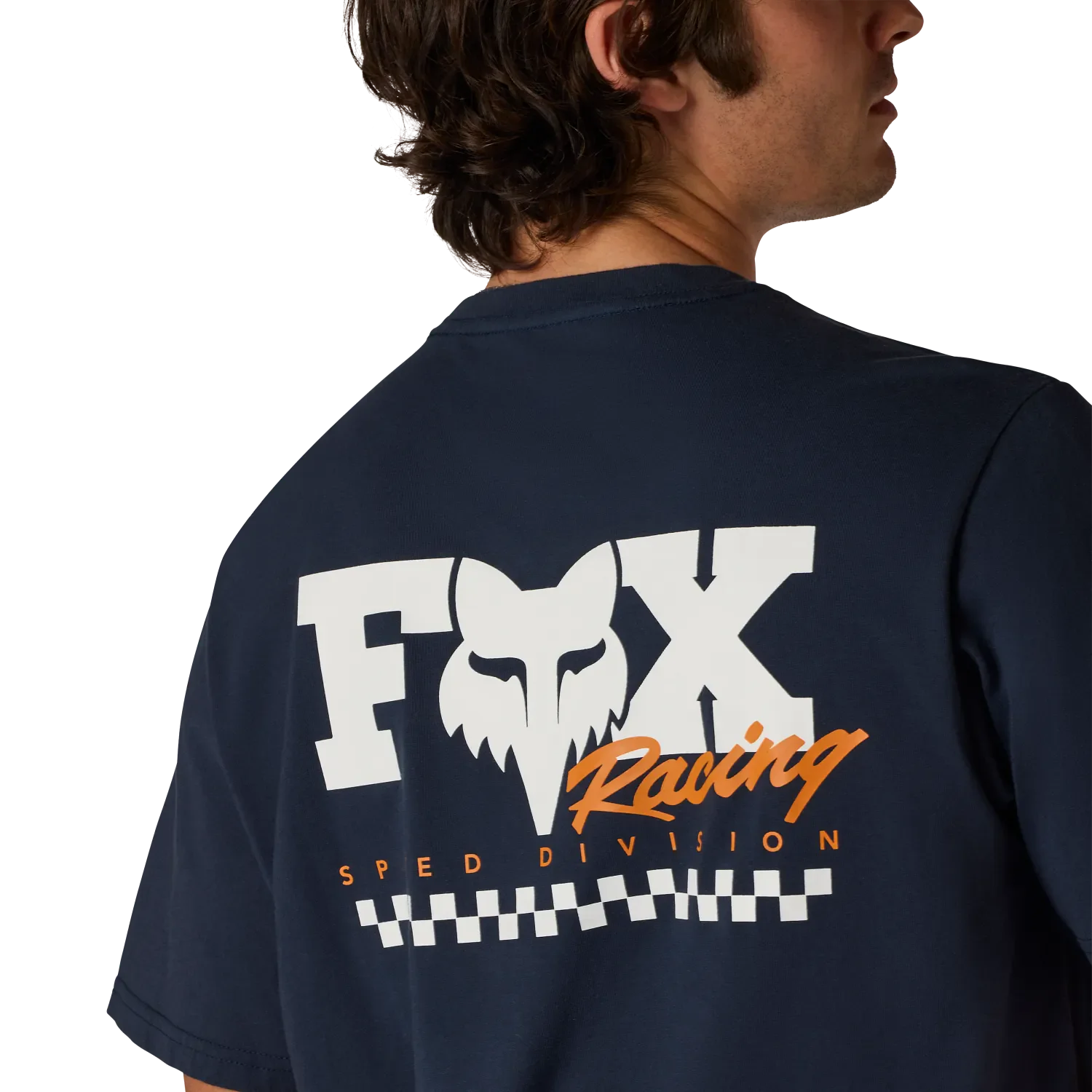Fox Racing Clothing & Shoes Fox Racing Checker 195 Original T-shirt Off Midnight