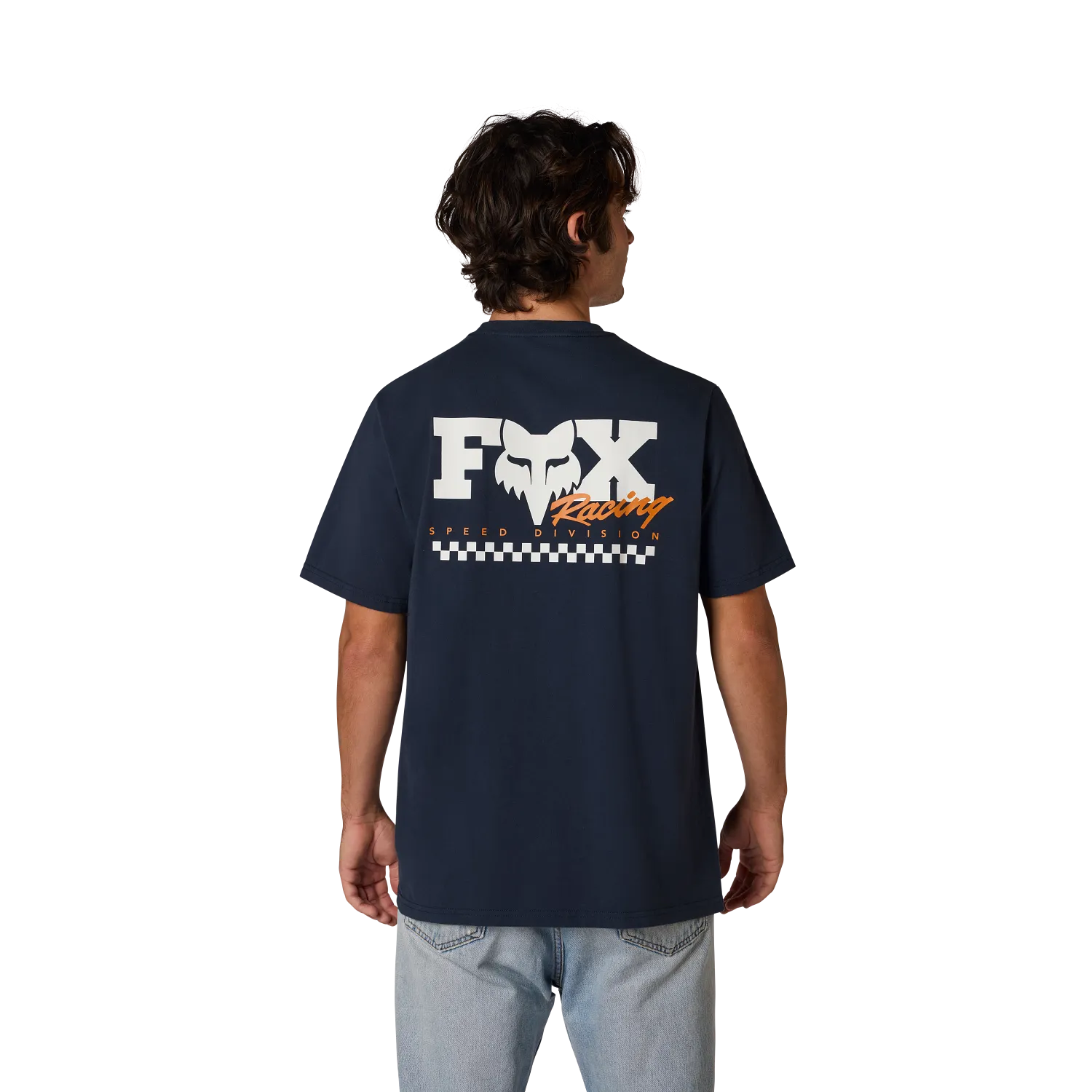 Fox Racing Clothing & Shoes Fox Racing Checker 195 Original T-shirt Off Midnight