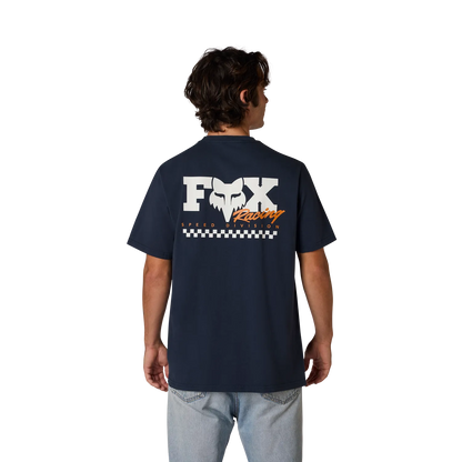 Fox Racing Clothing & Shoes Fox Racing Checker 195 Original T-shirt Off Midnight