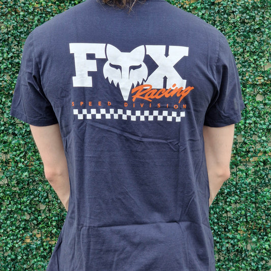 Fox Racing Clothing & Shoes Fox Racing Checker 195 Original T-shirt Off Midnight