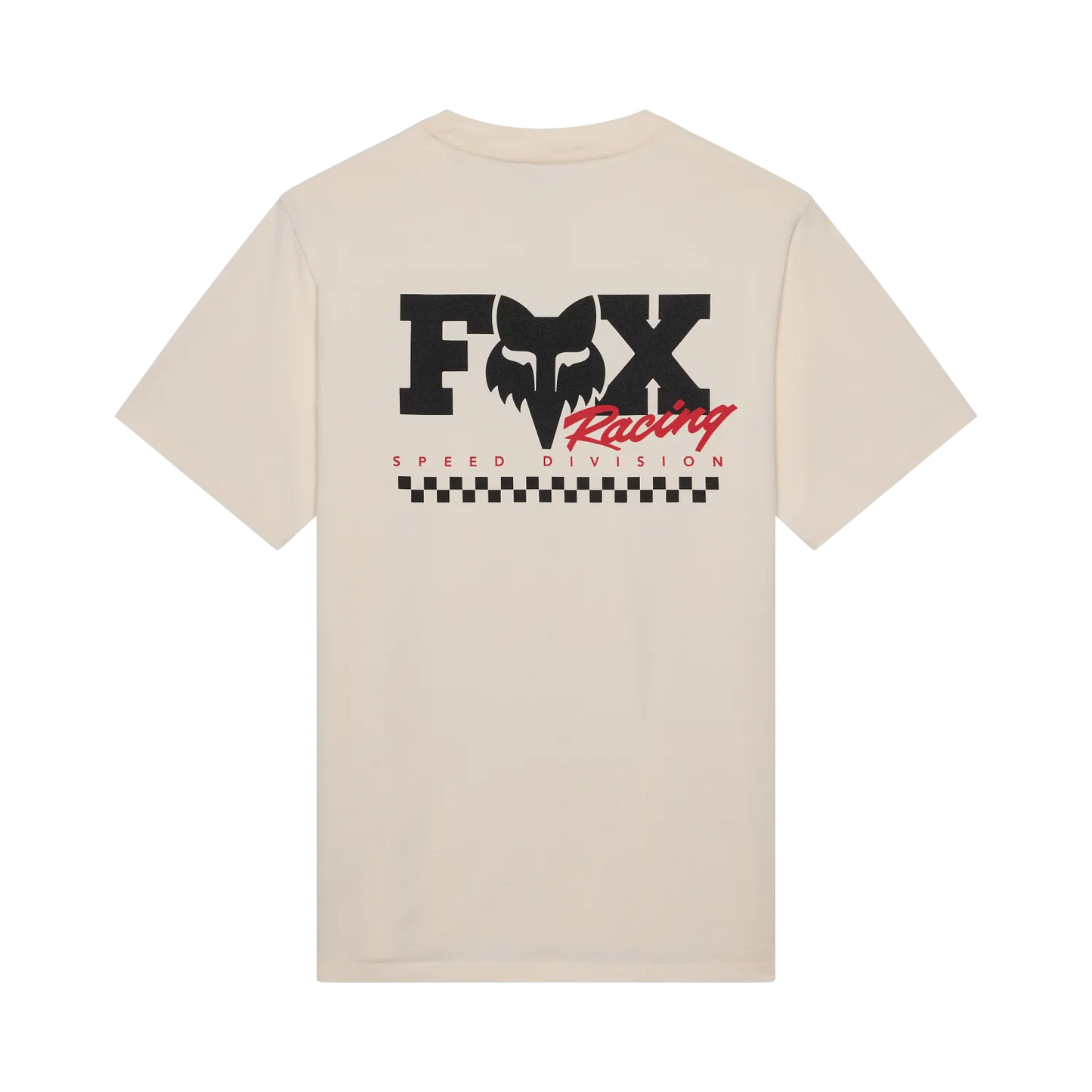 Fox Racing Clothing & Shoes Fox Racing Checker 195 Original T-shirt Off White