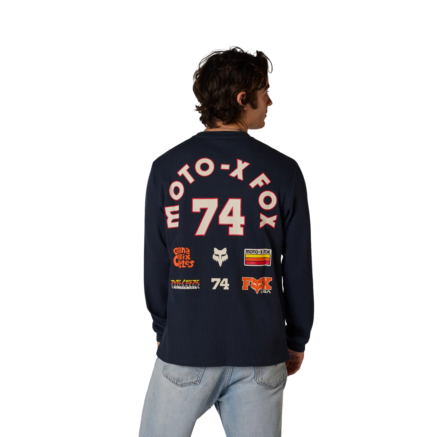 Fox Racing Clothing & Shoes Fox Racing Circa 74 Thermal Longsleeve T-shirt Midnight