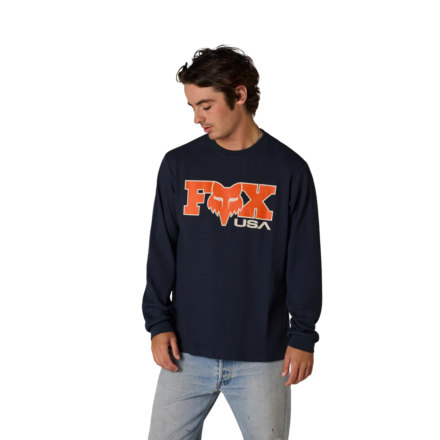 Fox Racing Clothing & Shoes Fox Racing Circa 74 Thermal Longsleeve T-shirt Midnight