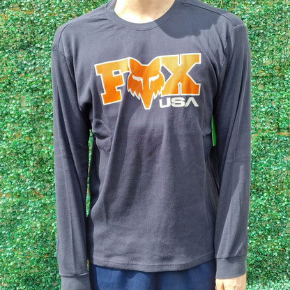 Fox Racing Clothing & Shoes Fox Racing Circa 74 Thermal Longsleeve T-shirt Midnight