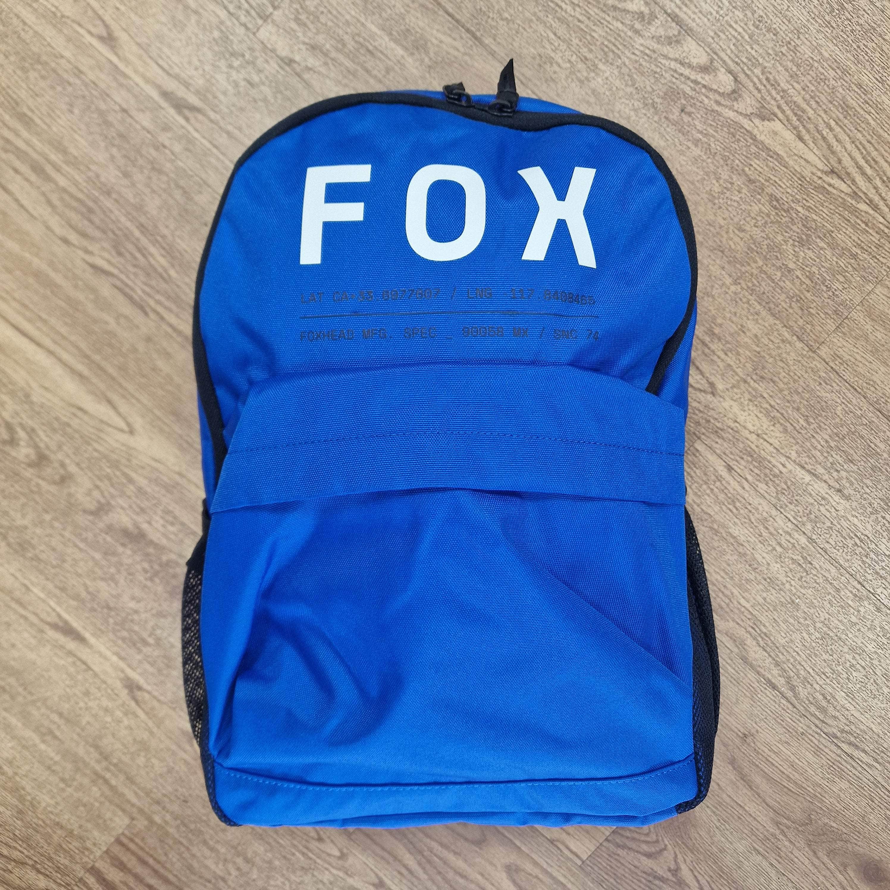 Fox Racing Clean Up Backpack Blue | Alans BMX