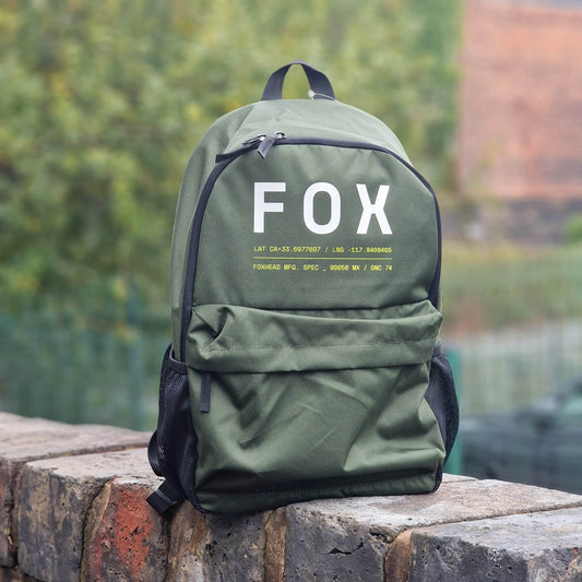 Fox Racing Clothing & Shoes Dark Sage Fox Racing Clean Up Backpack Fluorescent Dark Sage Green