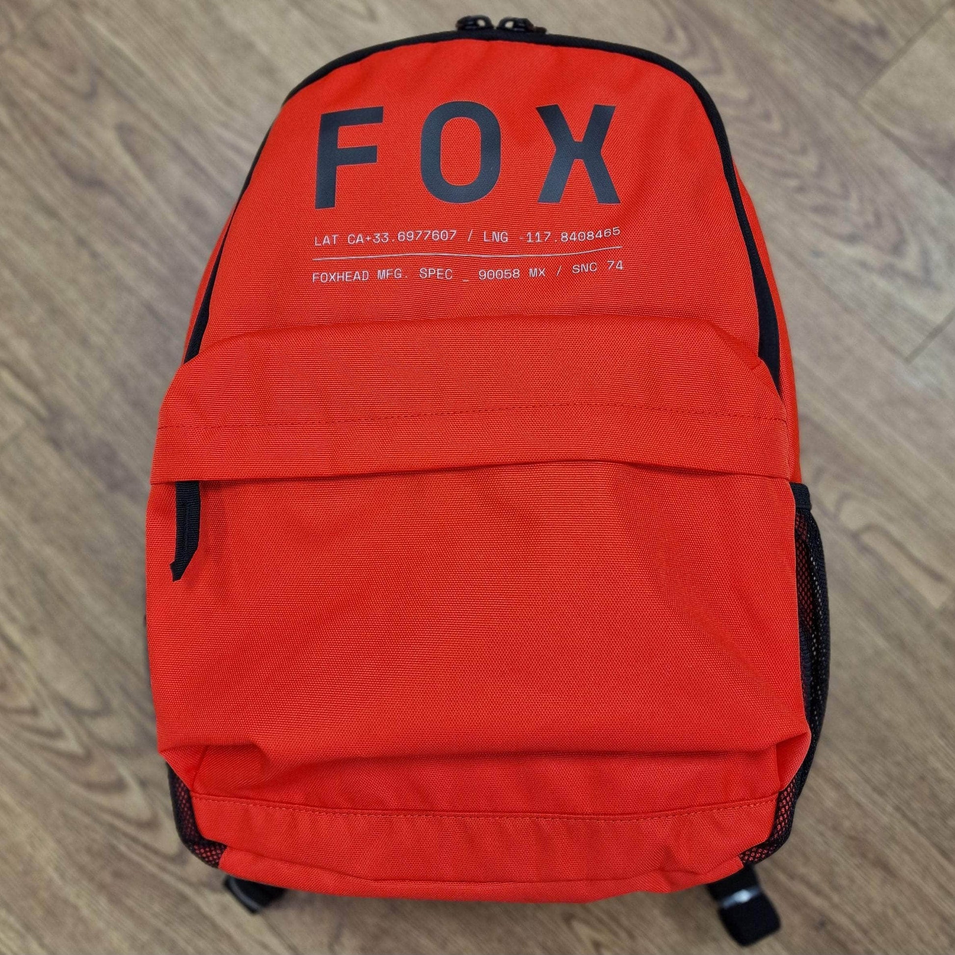 Fox Racing Clothing & Shoes Fluorescent Red Fox Racing Clean Up Backpack Fluorescent Red