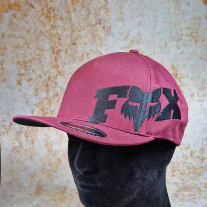Fox Racing Clothing & Shoes Fox Racing F Head X Flexfit Cap Dark Maroon