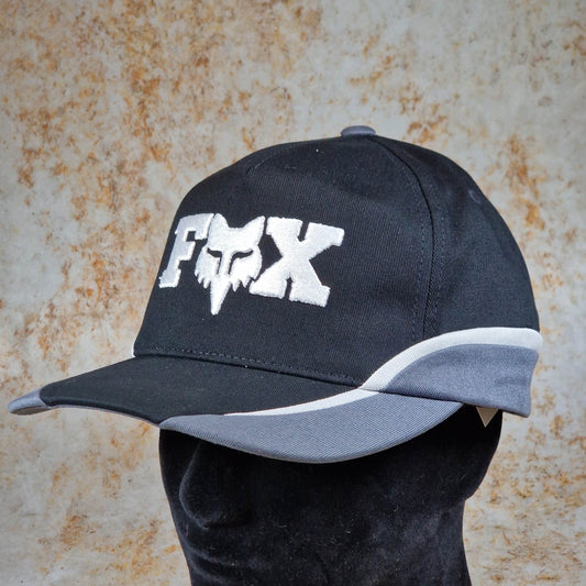 Fox Racing Clothing & Shoes Black / Grey / One Size Fox Racing F Head X Snapback Cap Black / Grey