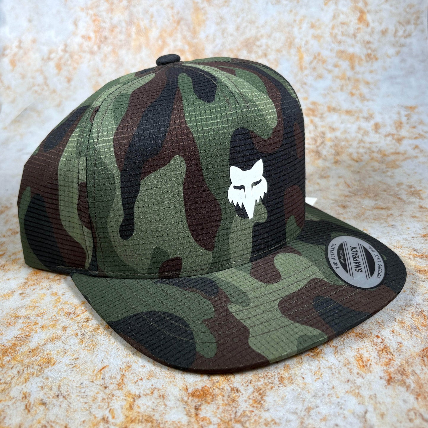 Fox Racing Clothing & Shoes Green Camo / One Size Fox Racing Fox Head Camo Tech Snapback Cap Green Camo