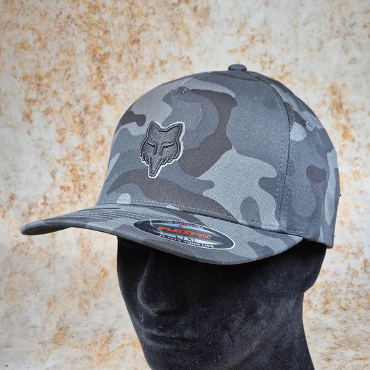 Fox Racing Clothing & Shoes Fox Racing Fox Head Flexfit Cap Black Camo