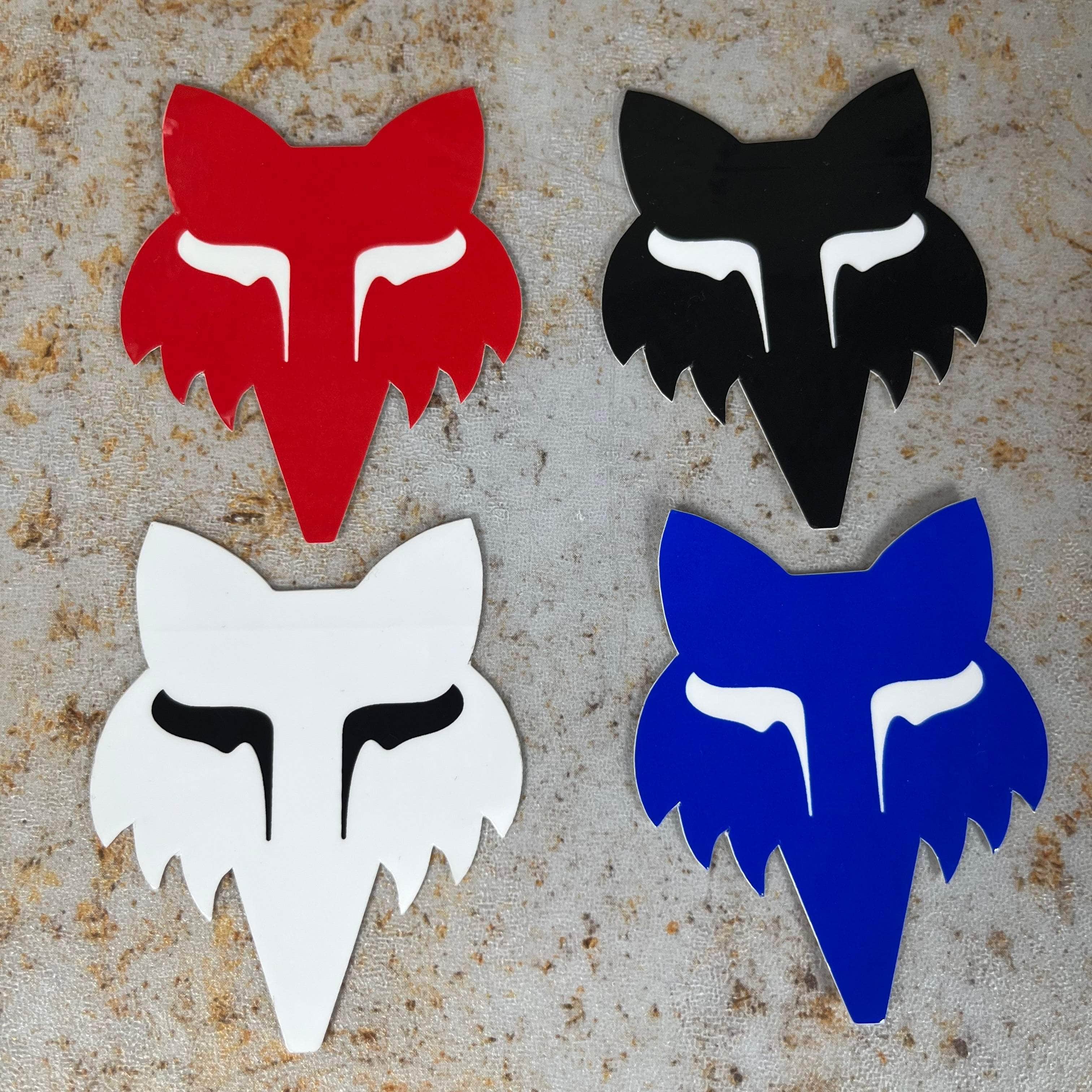 Foxing Sticker Fox Racing Fox Head Sticker 4