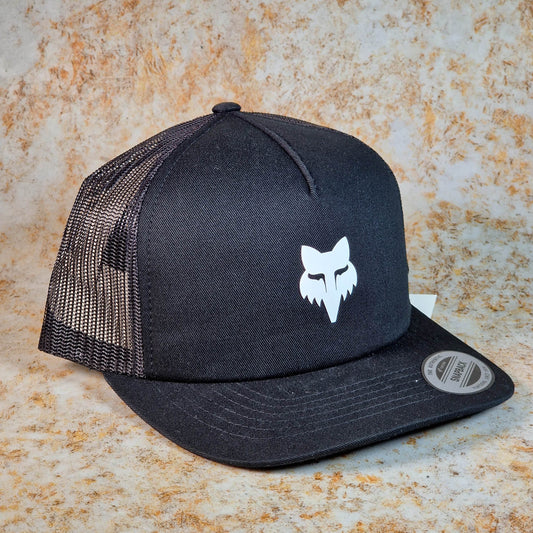 Fox Racing Clothing & Shoes Black / One Size Fox Racing Fox Head Trucker Cap Black