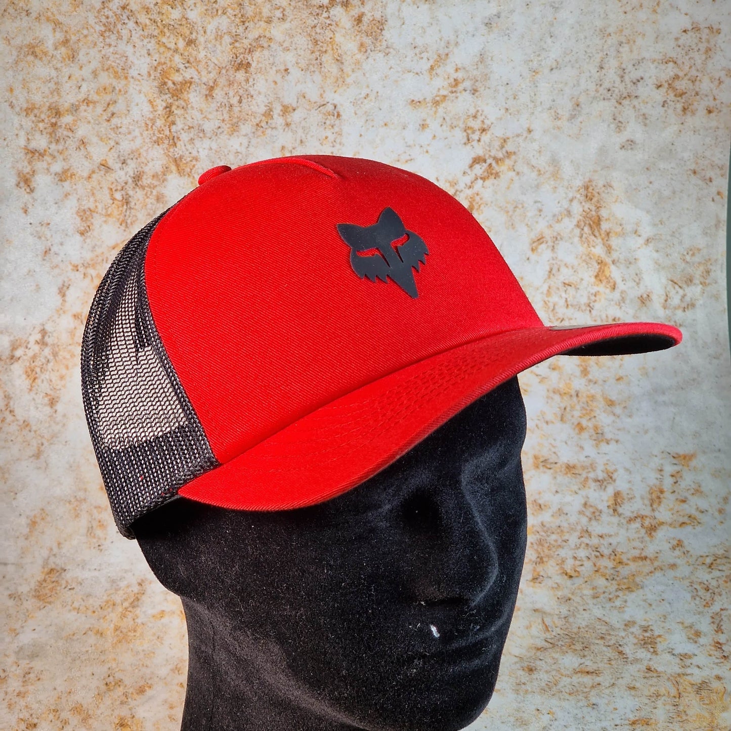 Fox Racing Clothing & Shoes Flame Red / One Size Fox Racing Fox Head Trucker Cap Flame Red