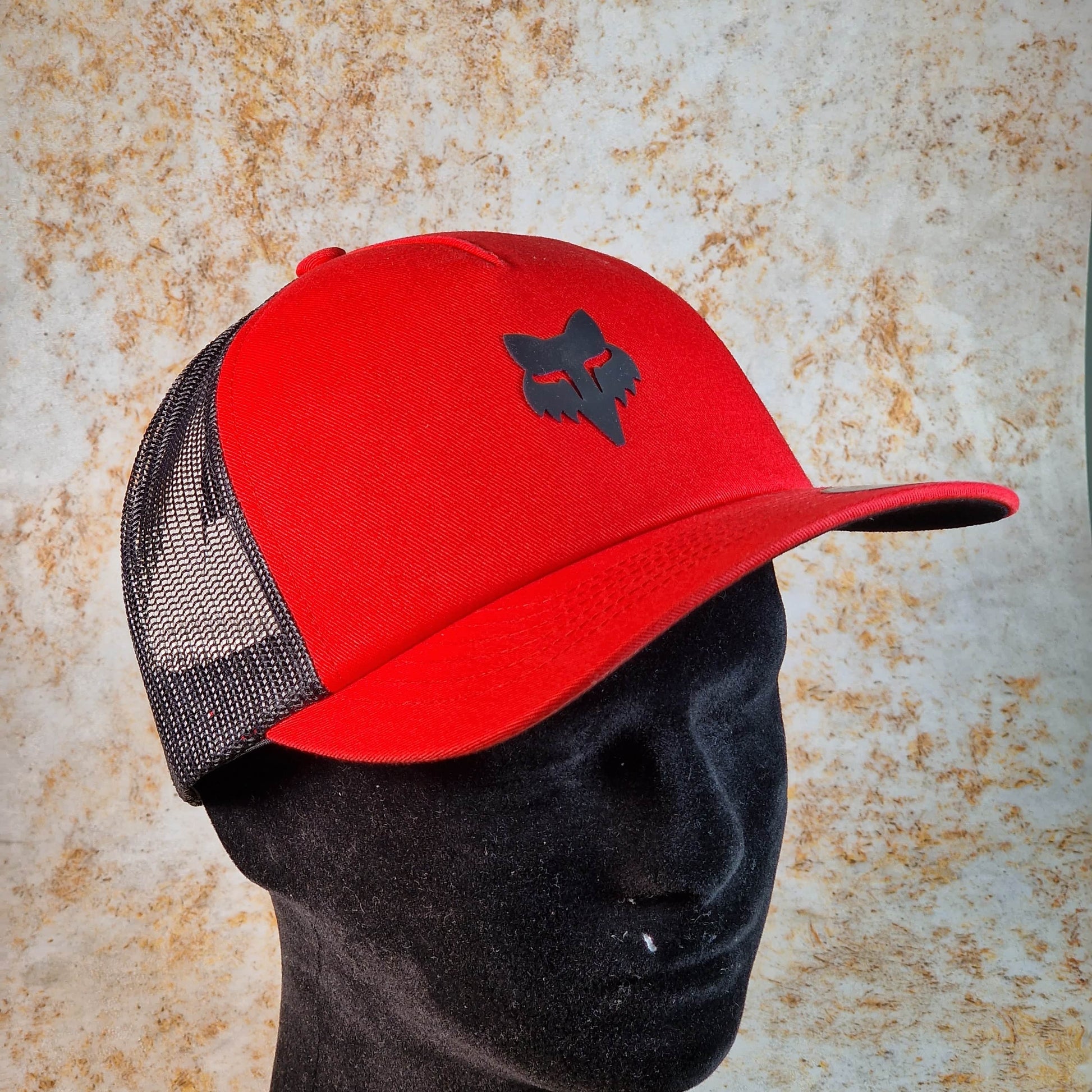 Fox Racing Clothing & Shoes Flame Red / One Size Fox Racing Fox Head Trucker Cap Flame Red