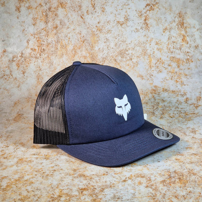 Fox Racing Clothing & Shoes Midnight / One Size Fox Racing Fox Head Trucker Cap Midnight