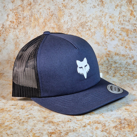 Fox Racing Clothing & Shoes Midnight / One Size Fox Racing Fox Head Trucker Cap Midnight