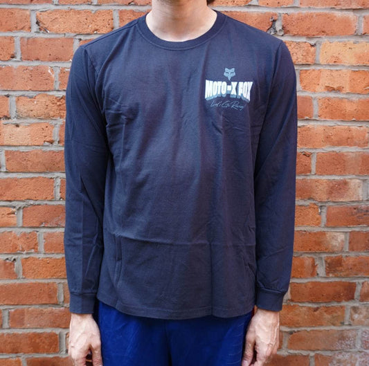 Fox Racing Clothing & Shoes Fox Racing Go Race 195 Original Longsleeve T-shirt Midnight Blue