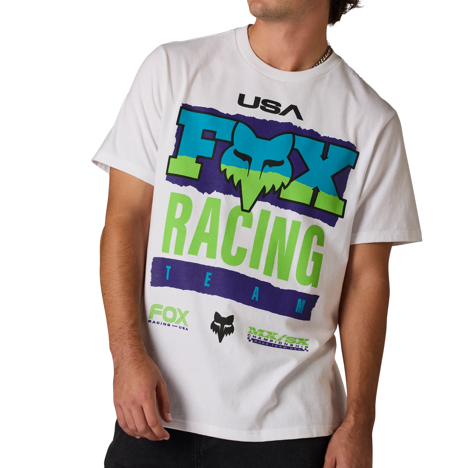 Fox Racing HC94 195 Original T-shirt White | Alans BMX