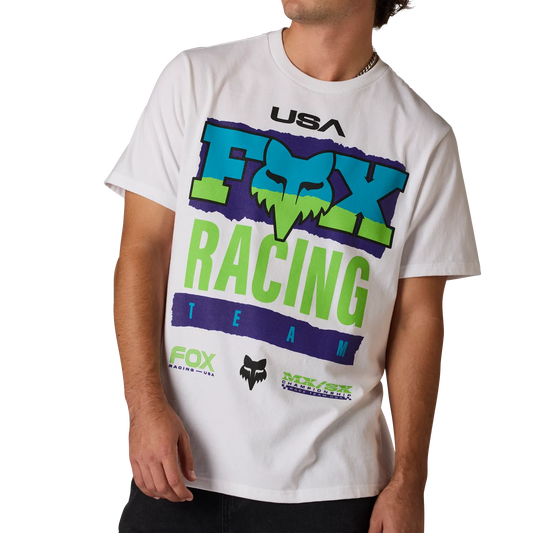 Fox Racing Clothing & Shoes Fox Racing Hardcore 195 Original T-shirt White