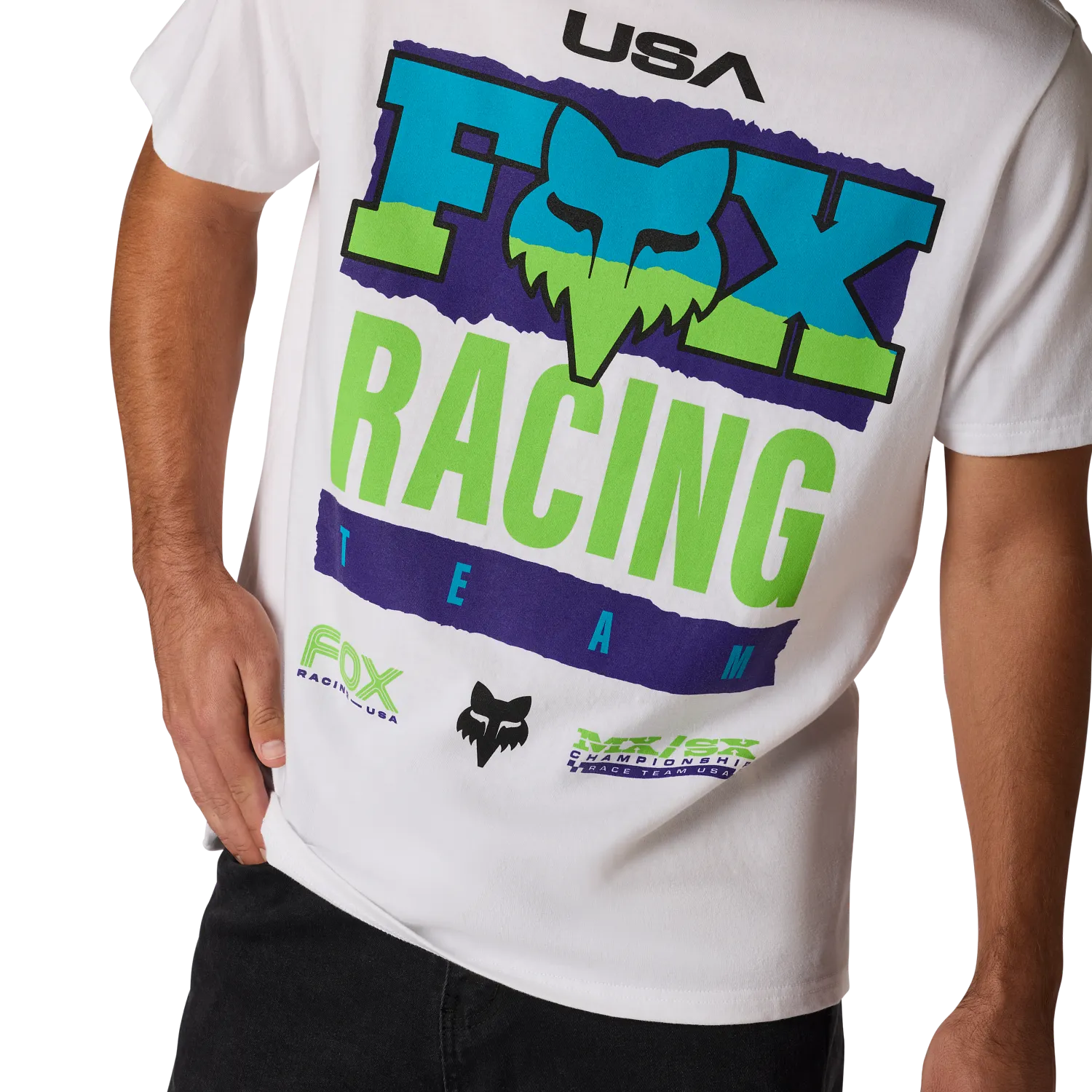 Fox Racing Clothing & Shoes Fox Racing Hardcore 195 Original T-shirt White
