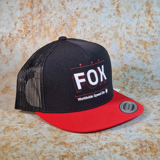 Fox Racing Clothing & Shoes Black / One Size Fox Racing Image Print Snapback Trucker Cap Black