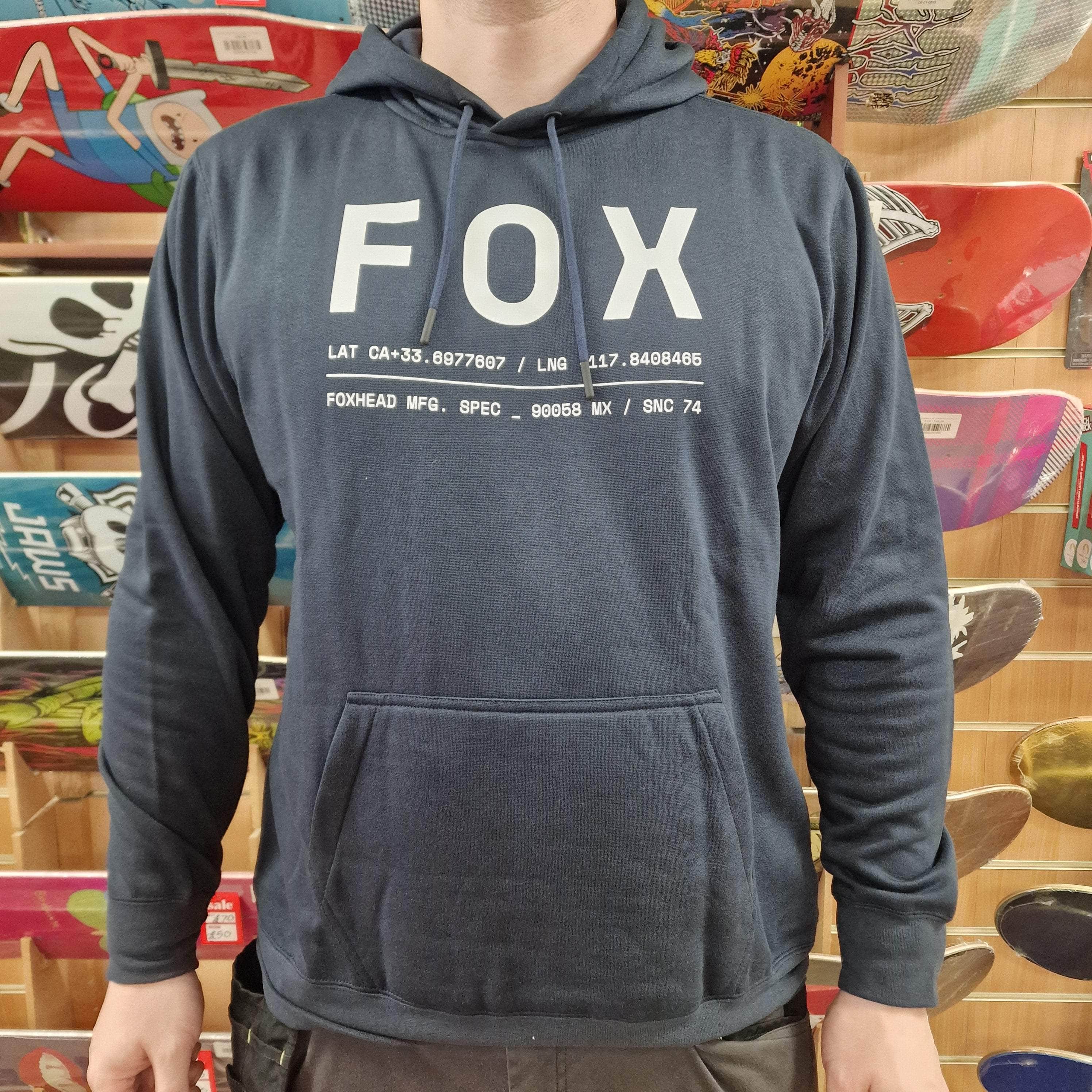 Fox Racing Non Stop Pullover Hoody Midnight Navy | Alans BMX