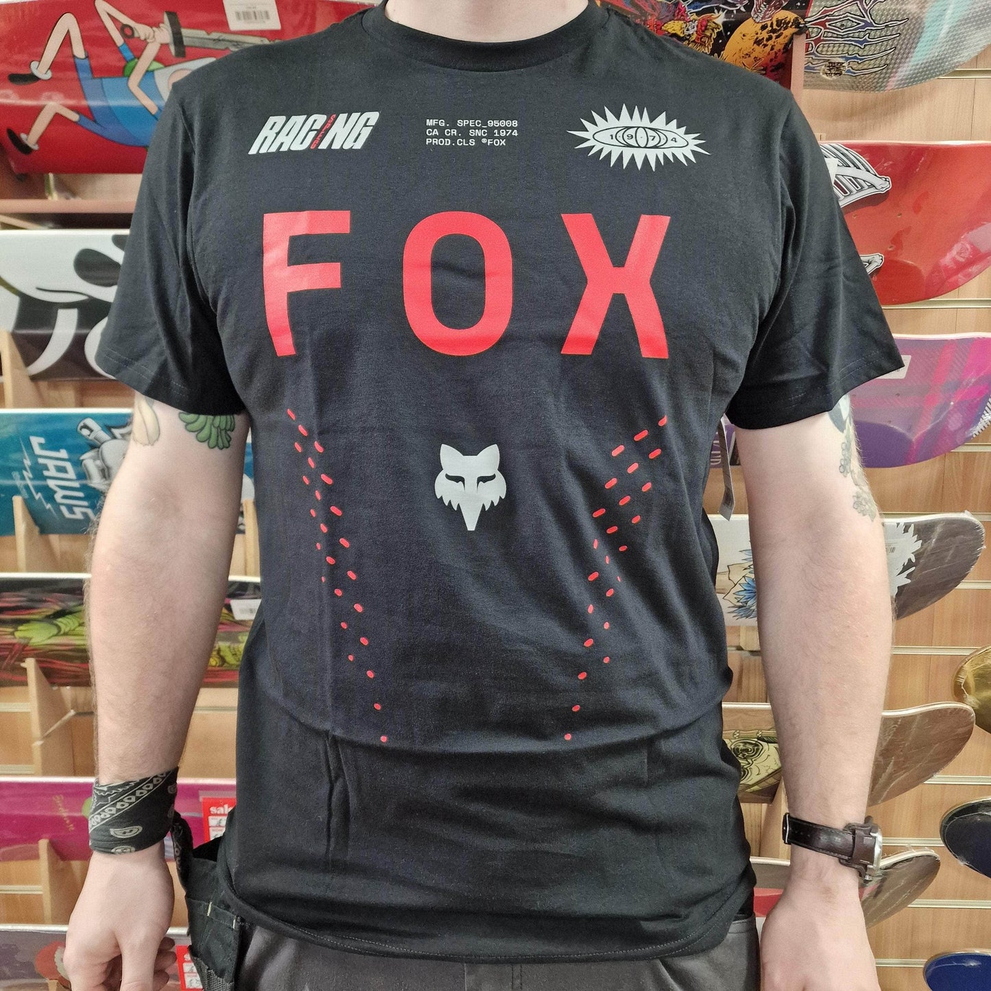Fox Racing Clothing & Shoes Fox Racing Shield Premium T-shirt Black