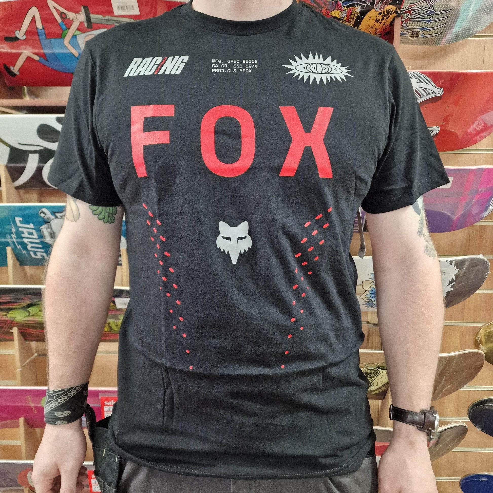 Fox Racing Clothing & Shoes Fox Racing Shield Premium T-shirt Black