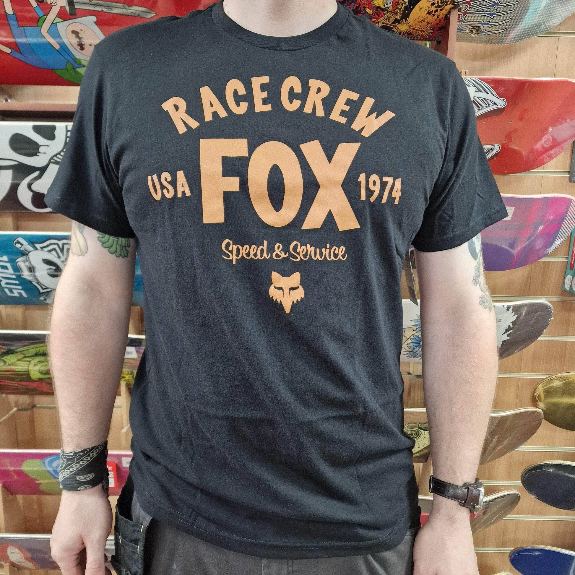 Fox Racing Clothing & Shoes Fox Racing Slogan Premium T-shirt Black