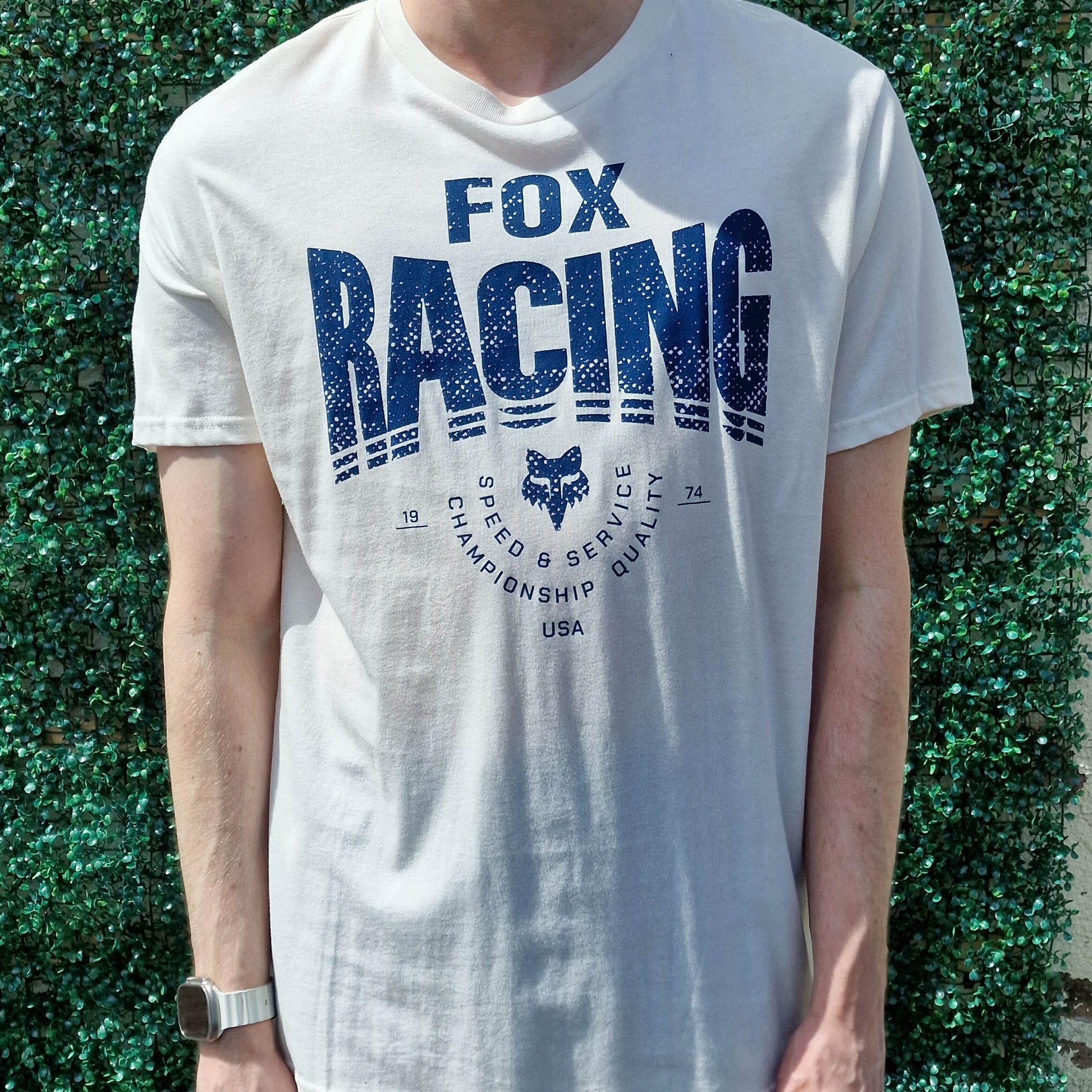 Fox Racing Clothing & Shoes Fox Racing Tread Premium T-shirt Off White