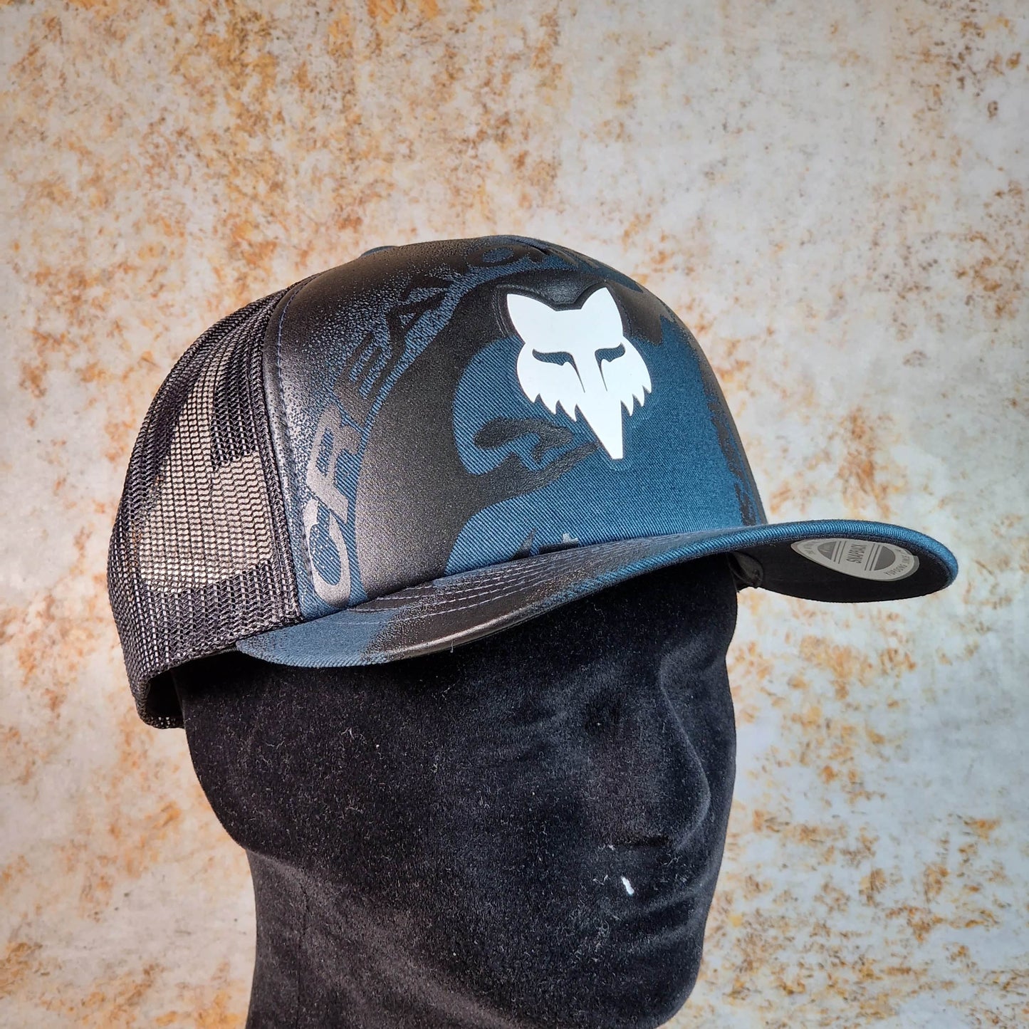 Fox Racing Clothing & Shoes Deep Cobalt Blue / One Size Fox Racing Vision Mesh Trucker Cap Deep Cobalt Blue