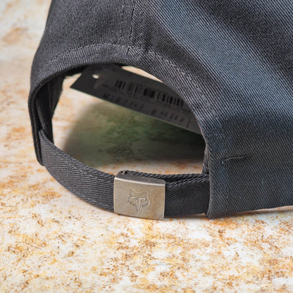 Fox Racing Clothing & Shoes Black / White / One Size Fox Racing Wordmark Adjustable Cap Black / White